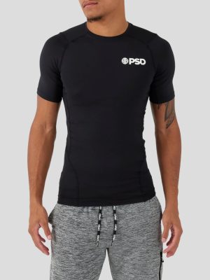 Compression Tee Short Sleeve - Black