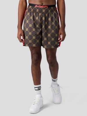 Emblem Lux Brown Active Short
