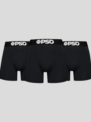 Solids 3 Pack - Black