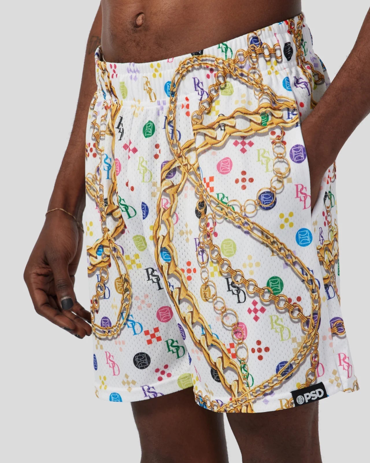 PSD Luxe White Active Short - Image 4