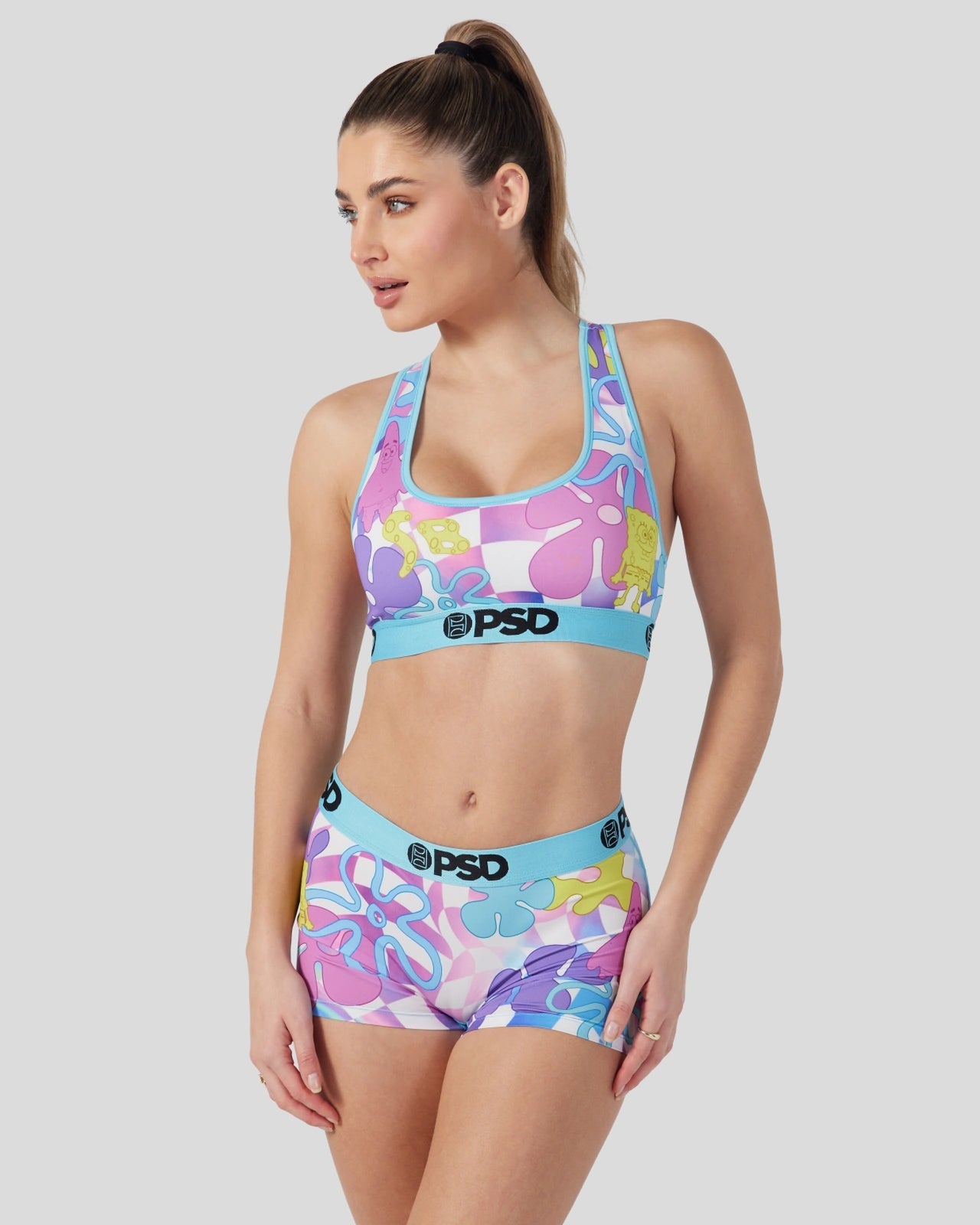 Spongebob Squarepants - Neon Check - Image 2