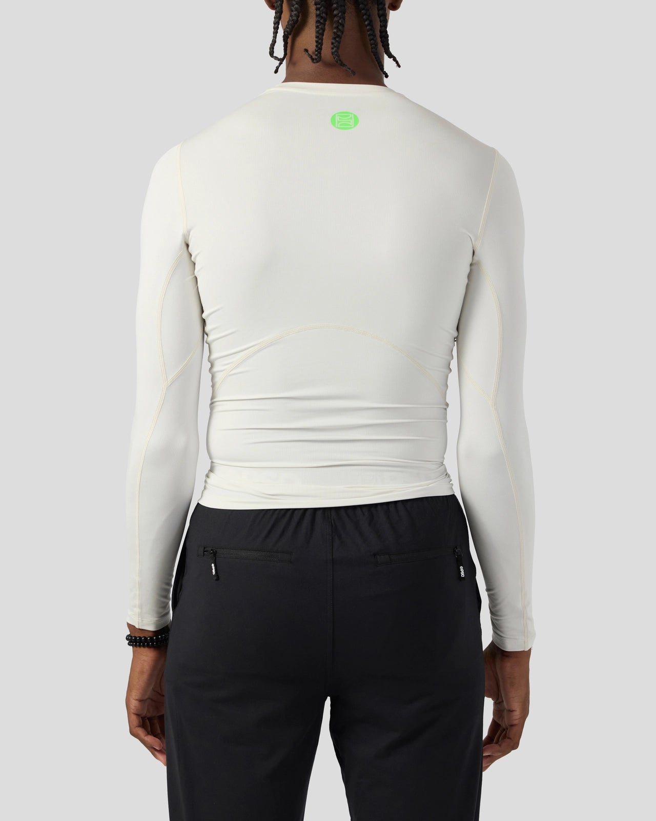 Compression Tee Long Sleeve - Ash - Image 3