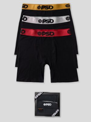 Solids 3 Pack - Chrome